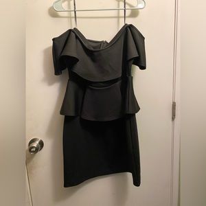 Off the shoulder plus size dress